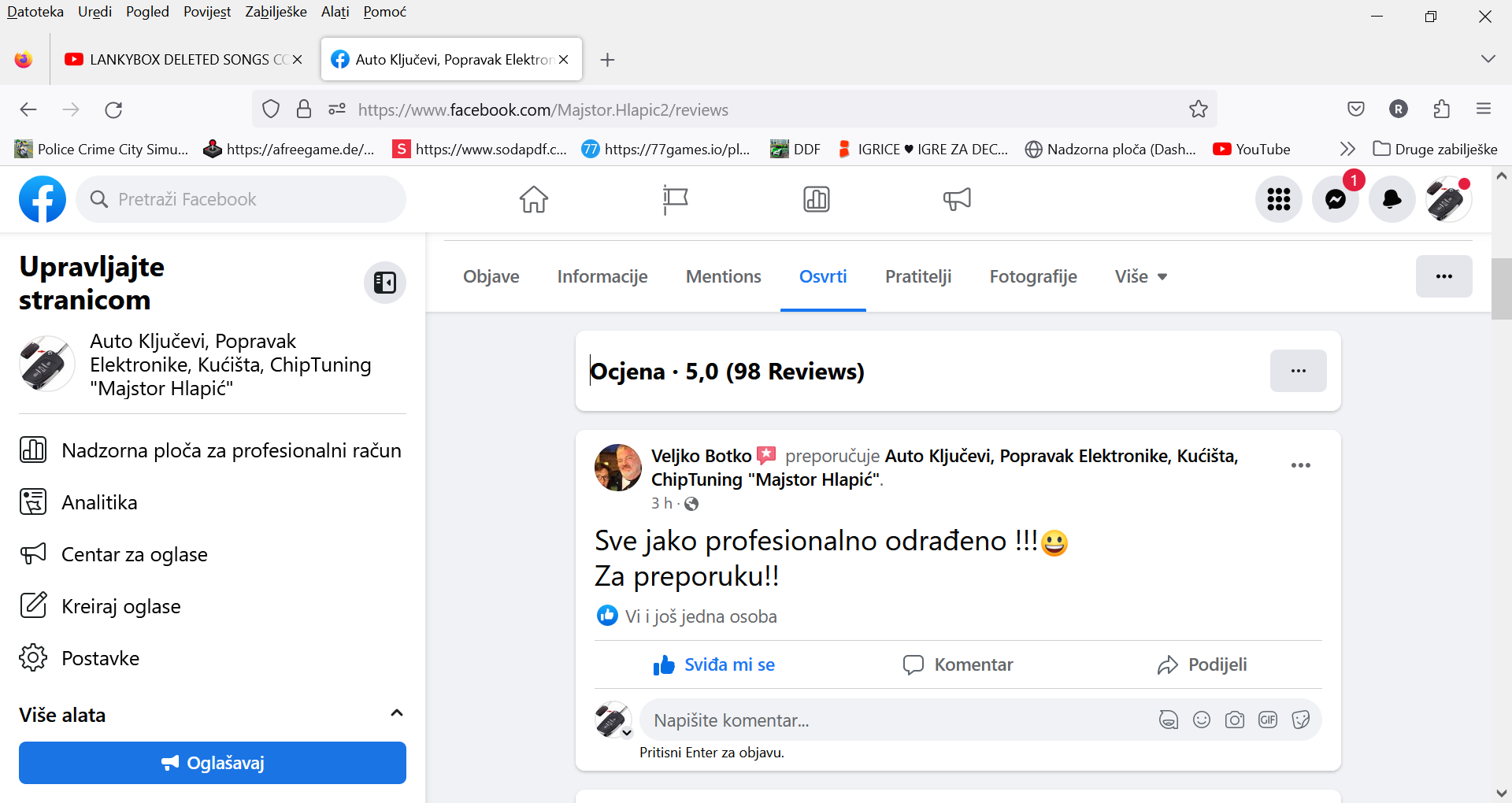 OSVRT S FACEBOOK-a 80